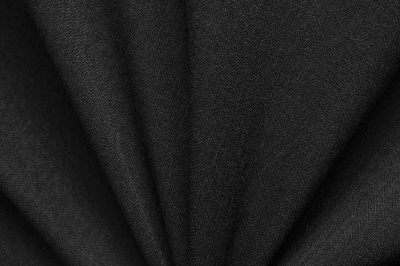 Ткань костюмная 21699 1144/1178, 236 гр/м2, шир.150см, цвет чёрный - купить в Новочеркасске. Цена 455.40 руб.