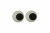 Глазки для игрушек, круглые, с бегающими зрачками, 15 мм/упак.50+/-2 шт, цв. -черно-белые - купить в Новочеркасске. Цена: 46.92 руб.