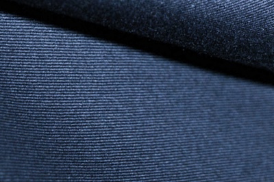 Ткань костюмная 8874/3, цвет темно-синий, 100% полиэфир - купить в Новочеркасске. Цена 433.60 руб.