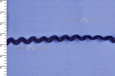 Тесьма плетеная "Вьюнчик"/т.синий - купить в Новочеркасске. Цена: 48.03 руб.