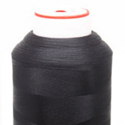 Нитки текстурированные некручёные, намот. 5 000 м, цвет чёрный - купить в Новочеркасске. Цена: 70.43 руб.