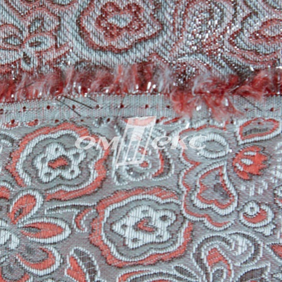 Ткань костюмная жаккард, 135 гр/м2, шир.150см, цвет красный№12 - купить в Новочеркасске. Цена 441.92 руб.