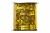 Пайетки "ОмТекс" на нитях, SILVER SHINING, 6 мм F / упак.91+/-1м, цв. 48 - золото - купить в Новочеркасске. Цена: 356.19 руб.