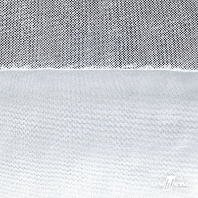 Трикотажное полотно голограмма, шир.140 см, #602 -белый/серебро - купить в Новочеркасске. Цена 385.88 руб.