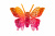 Бабочка декоративная пластиковая #10 - купить в Новочеркасске. Цена: 7.09 руб.