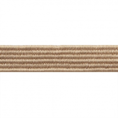 Резиновые нити с текстильным покрытием, шир. 6 мм ( упак.30 м/уп), цв.- 97-бежевый - купить в Новочеркасске. Цена: 152.05 руб.