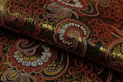 Ткань костюмная жаккард, 135 гр/м2, шир.150см, цвет бордо№6 - купить в Новочеркасске. Цена 441.95 руб.