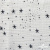 Ткань Муслин принт, 100% хлопок, 125 гр/м2, шир. 140 см, #2308 цв. 9 белый морская звезда - купить в Новочеркасске. Цена 413.11 руб.