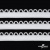 Резинка бельевая ажурная #6419, шир.10 мм, цв.белый - купить в Новочеркасске. Цена: 7.49 руб.