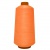 Нитки текстурированные некручёные 457, намот. 15 000 м, цвет оранжевый - купить в Новочеркасске. Цена: 204.10 руб.