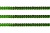 Пайетки "ОмТекс" на нитях, SILVER-BASE, 6 мм С / упак.73+/-1м, цв. 4 - зеленый - купить в Новочеркасске. Цена: 484.77 руб.
