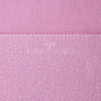 Флис окрашенный 15-2215, 250 гр/м2, шир.150 см, цвет светло-розовый - купить в Новочеркасске. Цена 580.31 руб.