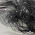 Сетка Фатин Глитер Спейс, 12 (+/-5) гр/м2, шир.150 см, 16-167/черный - купить в Новочеркасске. Цена 184.03 руб.
