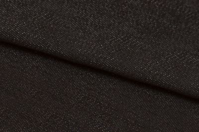 Ткань джинсовая №96, 160 гр/м2, шир.148см, цвет чёрный - купить в Новочеркасске. Цена 350.42 руб.