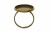Заготовка для рукоделия металлическая фигурная для кольца 15мм - купить в Новочеркасске. Цена: 7.44 руб.