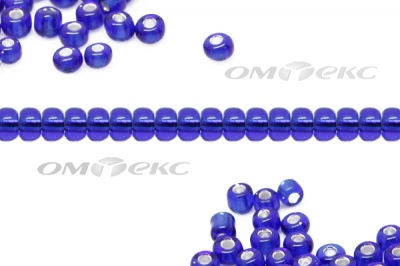 Бисер (SL) 11/0 ( упак.100 гр) цв.28 - синий - купить в Новочеркасске. Цена: 53.34 руб.