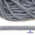 Шнур плетеный d-6 мм круглый, 70% хлопок 30% полиэстер, уп.90+/-1 м, цв.1086-голубой - купить в Новочеркасске. Цена: 588 руб.