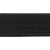 Резинка 25 мм Тканая, 13,75 гр/п.м, (бобина 25 +/-0,5 м) - черная  - купить в Новочеркасске. Цена: 11.67 руб.
