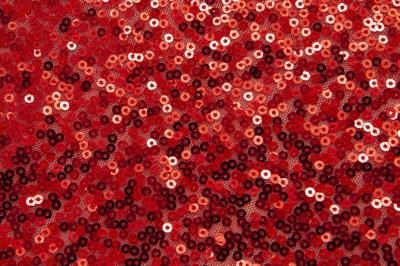 Сетка с пайетками №18, 188 гр/м2, шир.130см, цвет красный - купить в Новочеркасске. Цена 371 руб.