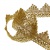 Тесьма металлизированная 0384-0240, шир. 40 мм/уп. 25+/-1 м, цвет золото - купить в Новочеркасске. Цена: 490.74 руб.