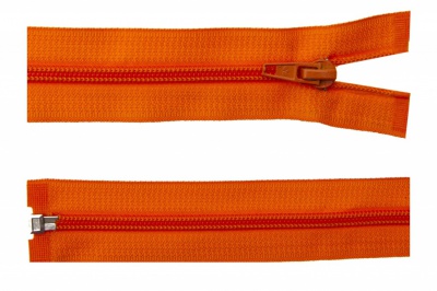 Спиральная молния Т5 849, 65 см, автомат, цвет оранжевый - купить в Новочеркасске. Цена: 14.68 руб.