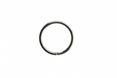 Кольцо металлическое d-15 мм, цв.-никель - купить в Новочеркасске. Цена: 2.45 руб.
