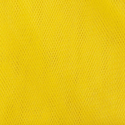 Фатин матовый 16-70, 12 гр/м2, шир.300см, цвет жёлтый - купить в Новочеркасске. Цена 112.70 руб.