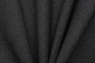 Ткань костюмная 25505 2003, 265 гр/м2, шир.150см, цвет т.серый - купить в Новочеркасске. Цена 418.73 руб.