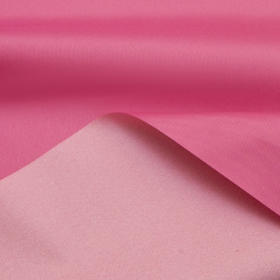 Курточная ткань Дюэл (дюспо) 17-2230, PU/WR/Milky, 80 гр/м2, шир.150см, цвет яр.розовый - купить в Новочеркасске. Цена 141.80 руб.