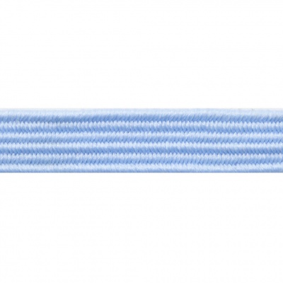 Резиновые нити с текстильным покрытием, шир. 6 мм ( упак.30 м/уп), цв.- 108-голубой - купить в Новочеркасске. Цена: 155.22 руб.